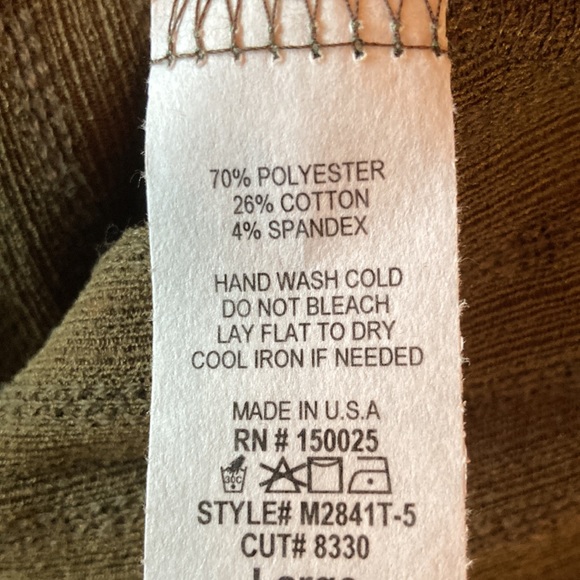 NEW Threadzwear Off the Shoulder Long Sleeve Olive Color Top - Picture 10 of 15